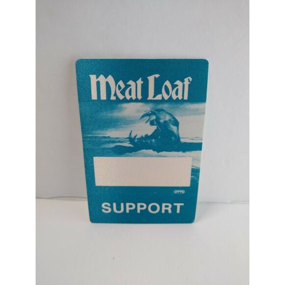 Meat Loaf Backstage Pass Lost Boys Golden Girls Concert Tour 1988 Original - Picture 2 of 4